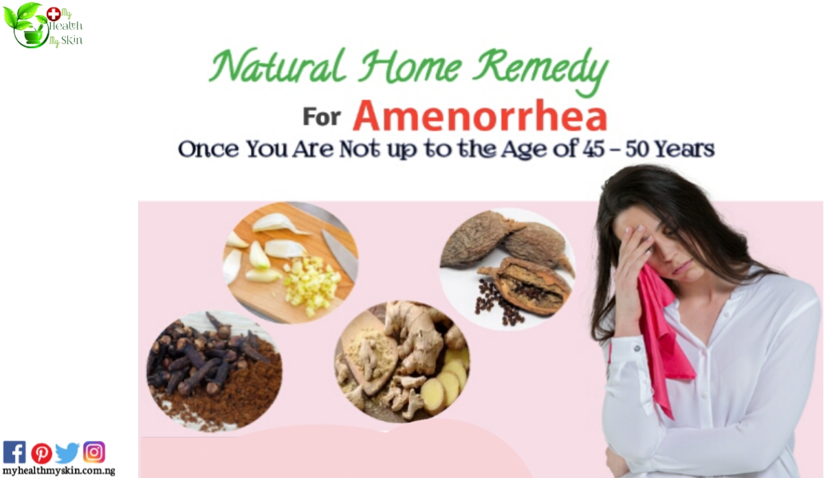 Amenorrhea home remedies