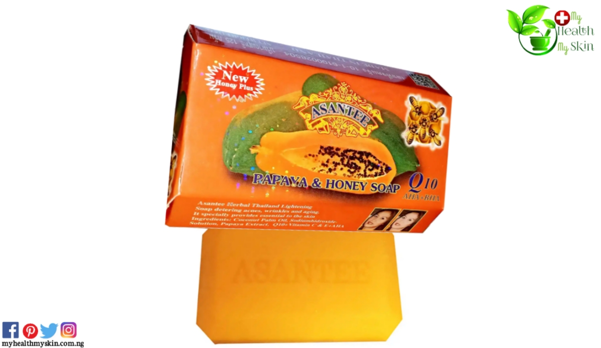 Asantee Papaya & Honey Soap