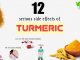 what excessive consumption of turmeric causes