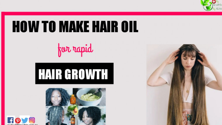 Hair oil stimulating Hair growth