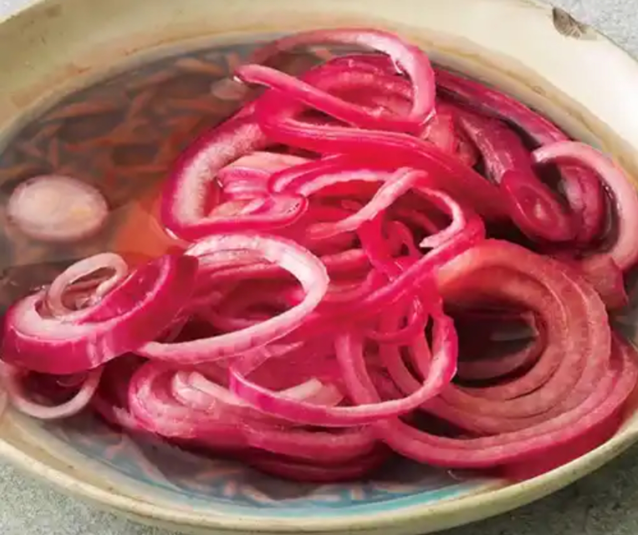 Red Pickled onion