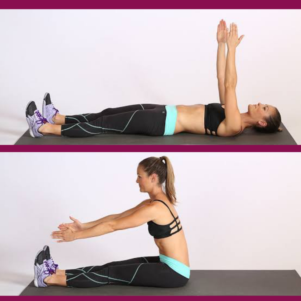 Sit-ups With Straight Legs