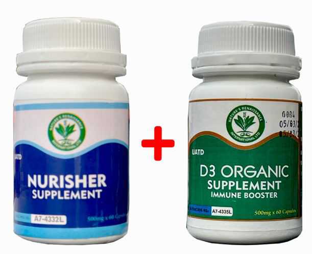 Nurisher with D3 organic supplement 