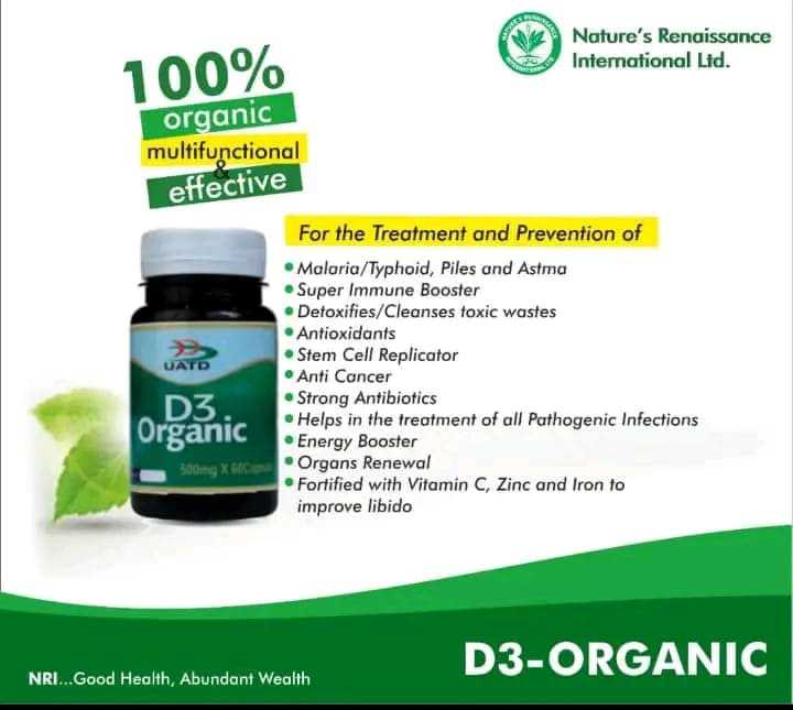 Nri D3 Organic Product