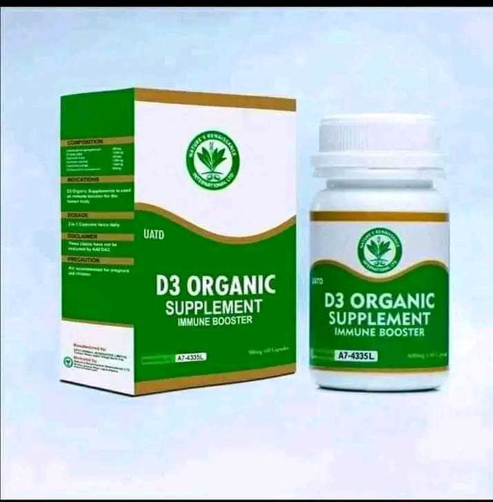 D3 Organic supplement 