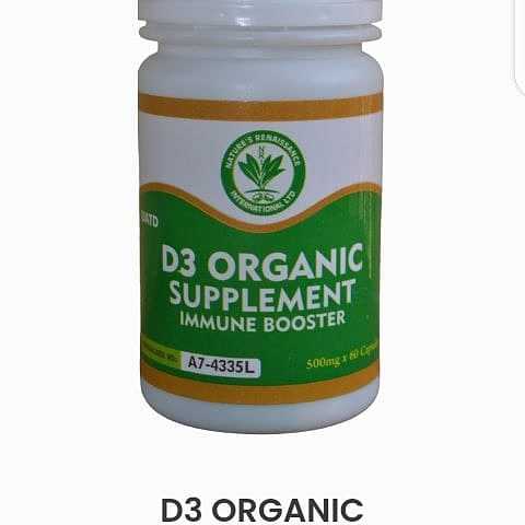 D3 Organic supplement 