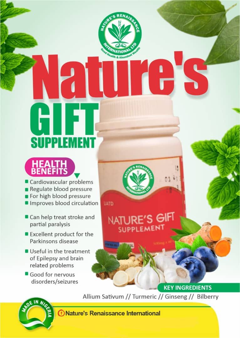 Nature's gift supplement 