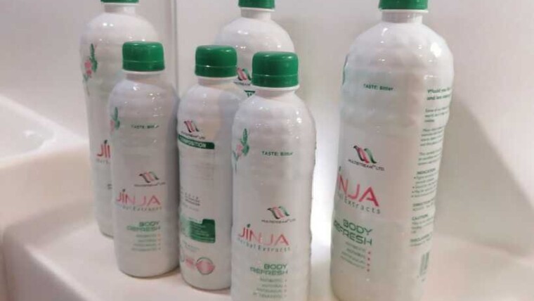 jinja herbal extract bottles