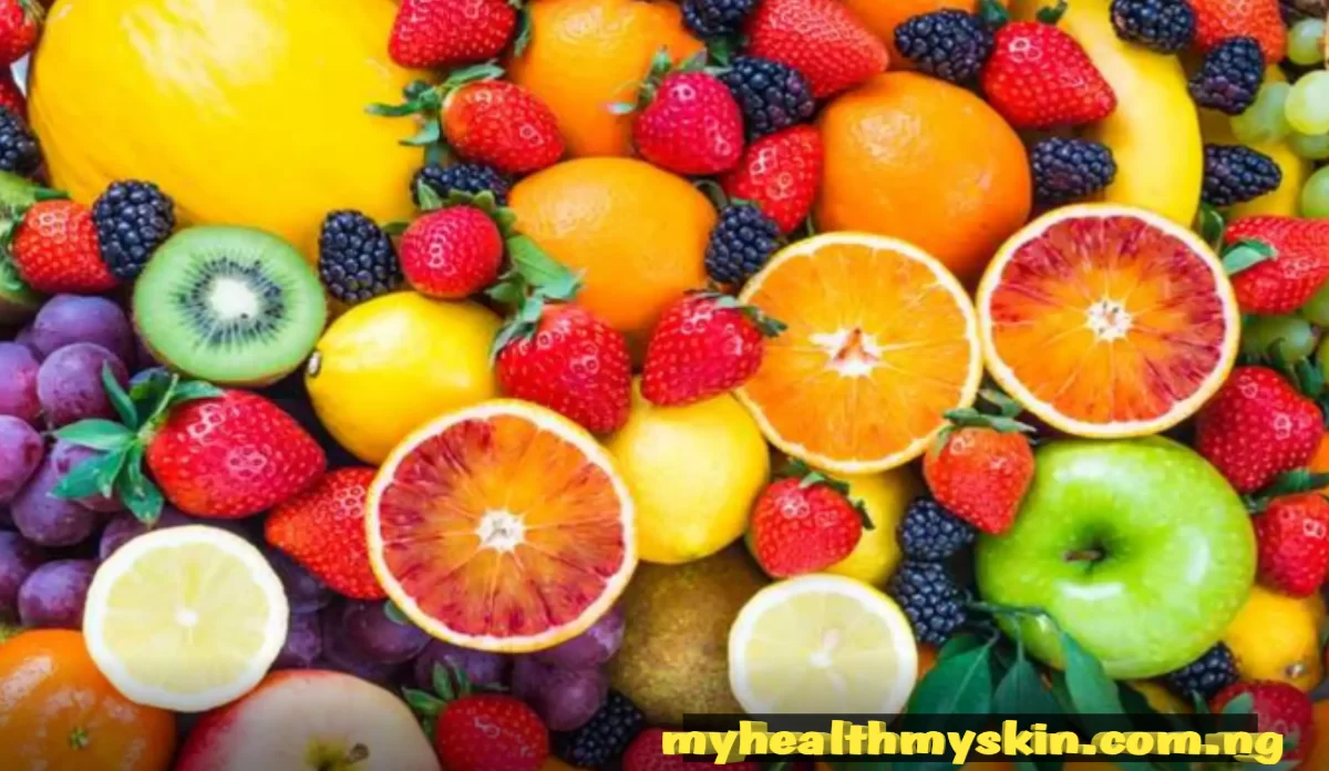 Different types of fruits