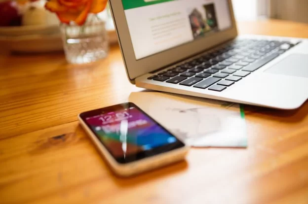 Cell phone and laptops 