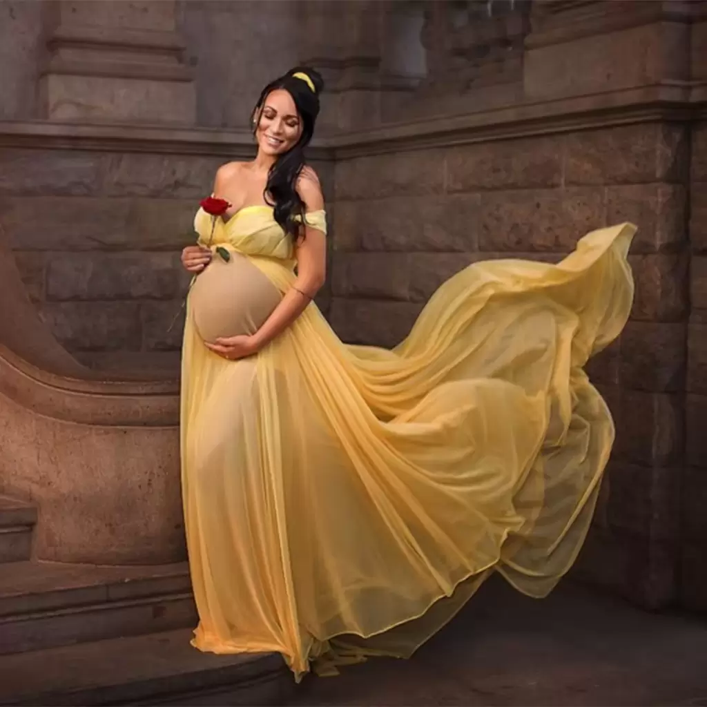 Enchanting Journeys: Unleashing the Disney Princess Within Expectant Mothers through Maternity Photography